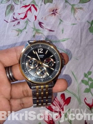 Casio MTP E303 All Steel Golden Edition